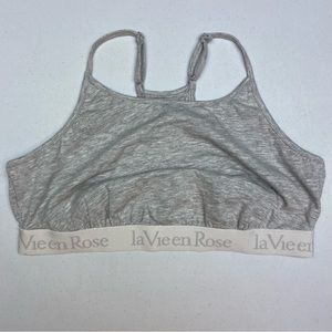 NWOT LVR GRY Bralette, M. *P1048